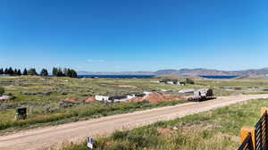 View of mountain feature featuring a rural view