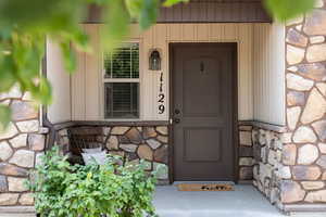 View of entrance to property