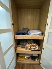 View of closet