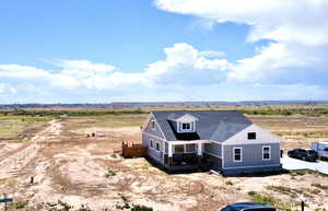 Exterior space with a rural view