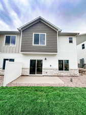 Interior photos are of the Village At Fox Meadows Townhome Model.