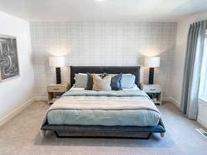 Interior photos are of the Village At Fox Meadows Townhome Model.