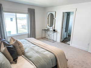 Interior photos are of the Village At Fox Meadows Townhome Model.