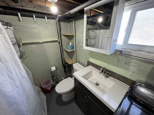 3/4 Bath, Laundry, Furnace room