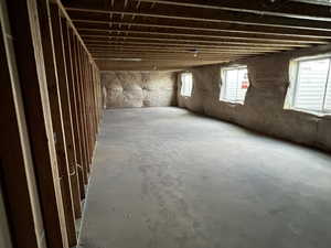 View of basement