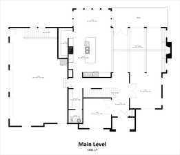 Main Level Floorplan