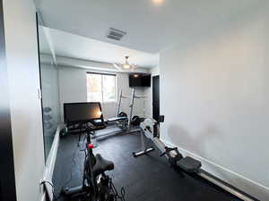 View of exercise room