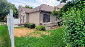 View of Backyard & Patio Area