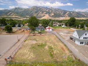 View of mountain feature with a rural view