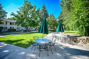 View of patio