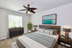 Virtual Staging - Upstairs Bedroom