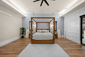 This room is a show stopper.  This large master bedroom is an oasis.