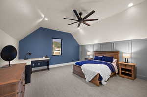 This bedroom is large and amazing.  During the Salt Lake Parade of Homes was a fan favorite.