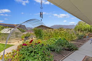 Surrounding community with a mountain view