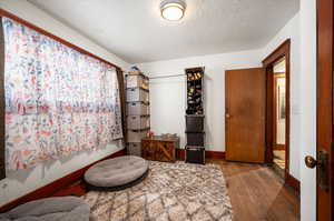 Bedroom #3 with hardwood floor