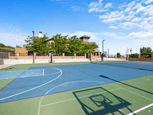 View of sport court