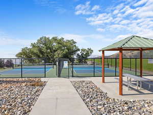 View of sport court