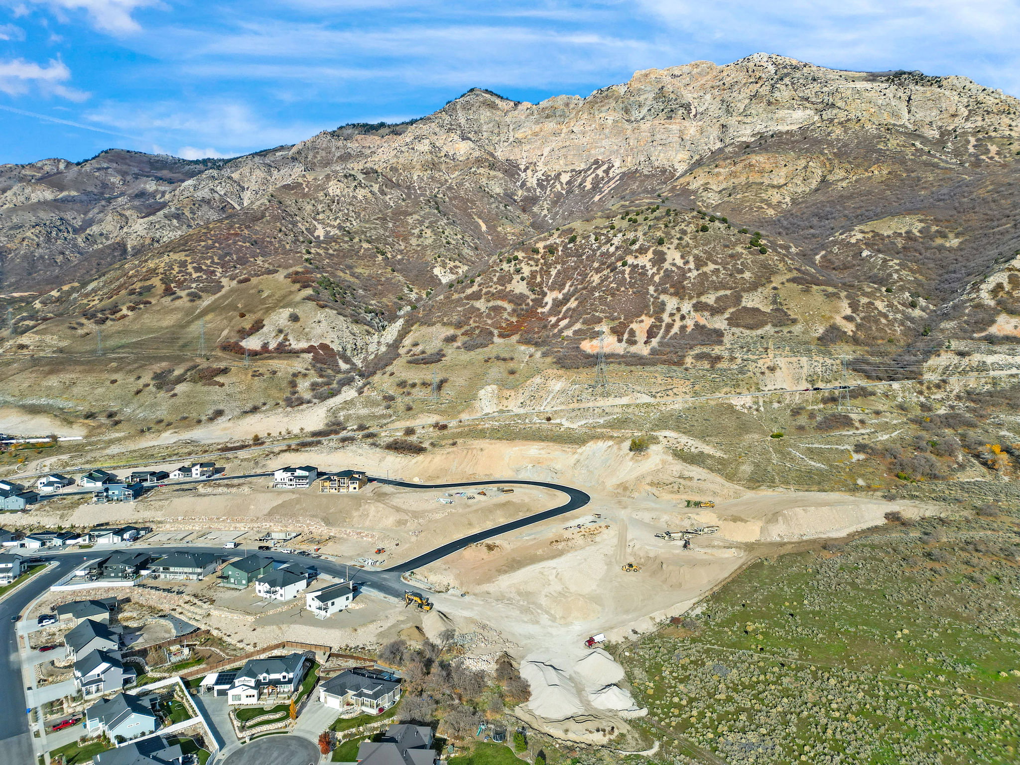 View of mountain backdrop