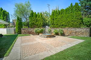 View of patio