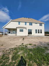 View of rear view of property