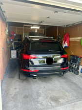 one car garage with open and camera, brand new opener/camera and garage door