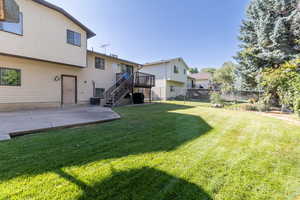 View of yard featuring a patio area