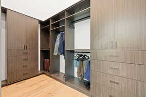 Walk in closet primary suite