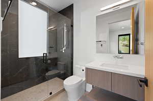 Ensuite bathroom bedroom four main level