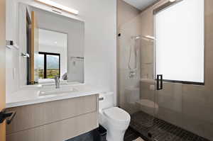 Ensuite bathroom bedroom three main level