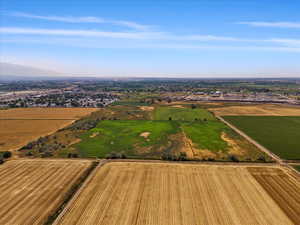 Bird's eye view with a rural view