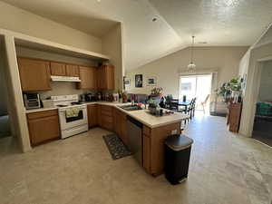 Kitchen and great room