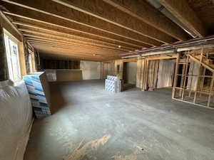 View of basement