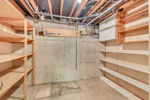 More basement storage