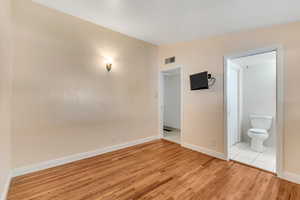 Master Bedroom and Half Bath