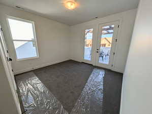 Upper bedroom #2 with access to balcony