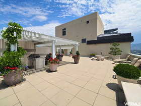 View of patio featuring a pergola