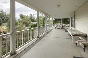 View of patio