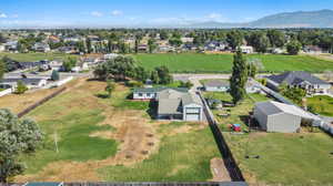 Rear view of property facing north