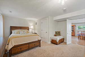 basement bedroom#1 spacious with beautiful double door entry