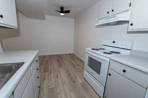 Kitchen/Dining area and new LV flooring and paint