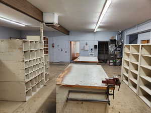 Packaging and Manufacturing Room.