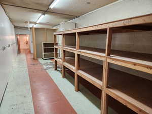 View of storage room