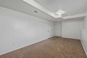 Downstairs bedroom with en suite bathroom