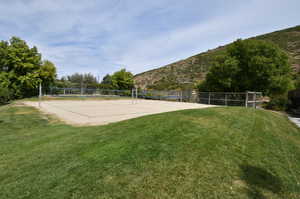 Volleyball Court at City Park