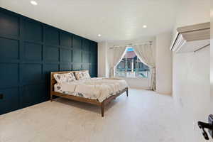 View of tiled bedroom