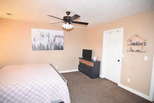 Owners' suite with door to bathroom