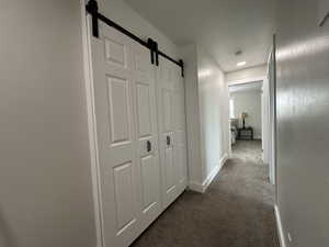 Upstairs Hallway w/Added Laundry Room