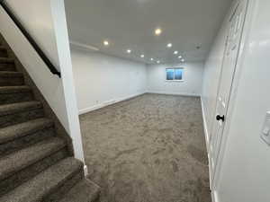 Family Room in Basement & ALL New Windows in Basement