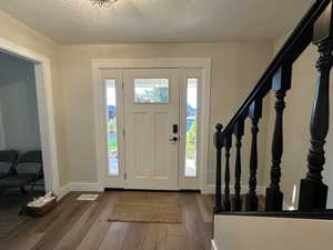 Front Entry, Brand New Door