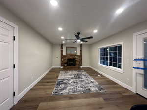 Family Room Off of Kitchen